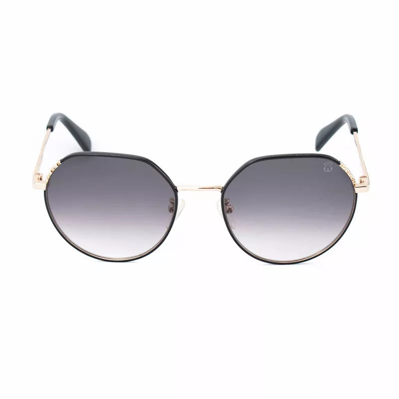 TOUS Gafas de sol para mujer STO454-550301 Havana Acetato Lentes degradadas marrones 55mm
