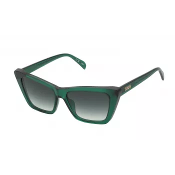TOUS Gafas de sol para mujer STOB82-540G61 Havana Acetato Marrón degradado 54mm