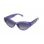 TOUS Gafas de sol de mujer STOB84S5506LA Havana Montura de acetato angular Lentes degradadas marrones UV400