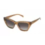 TOUS Gafas de sol mujer STOB85-530D67 Brown Havana mariposa montura acetato con lentes policarbonato degradado marrón 53/15/140 mm
