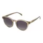 Gafas de sol para mujer TOUS STOB89-5107AY Havana acetato montura angular lentes degradadas marrones 51mm