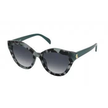 TOUS Gafas de sol de mujer STOC18-5306YT Havana Marrón acetato 53/19/140 mm