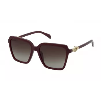 TOUS Gafas de sol mujer STOC74-5609FH Havana acetato marrón degradado 56 mm