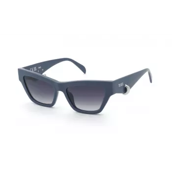 TOUS Gafas de sol de mujer STOD06V5504G5 Marrón Acetato Degradado Gris 55mm