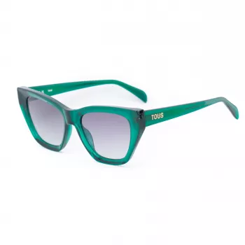 TOUS Gafas de sol de mujer STOB85-530G61 Cat-Eye negras gris degradado 53mm