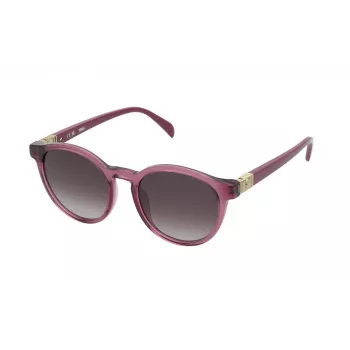 TOUS Gafas de sol para mujer STOB89-510AFD Havana/Brown Tortoise Acetato 51/19/135 mm