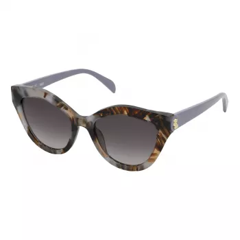 TOUS gafas de sol mujer STOC18-530AM5 Havana acetato lentes marrones 53/19/140 mm