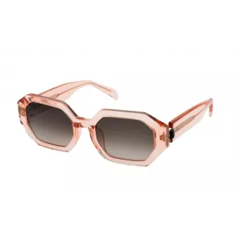 TOUS Gafas de sol de mujer STOB83V530856 montura negra cuadrada lentes grises 53mm