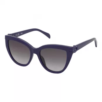 Gafas de sol de mujer TOUS STOC21-530T81 Havana montura de acetato cuadrada lente marrón degradada 53/18/140 mm