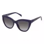 Gafas de sol de mujer TOUS STOC21-530T81 Havana montura de acetato cuadrada lente marrón degradada 53/18/140 mm