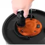 Aspirador de cenizas TOYA 72928 1200 W 20 L acero inoxidable