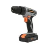 Taladro con percusión TOYA Sthor 78983, 780 W, portabrocas de corona 13 mm, 0-3000 rpm, función martillo, Softgrip, con empuñadura auxiliar y tope de profundidad