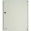 Caja de llaves de acero TOYA VOREL 78436 con cerradura de cilindro, 10 ganchos, gris, montaje en pared
