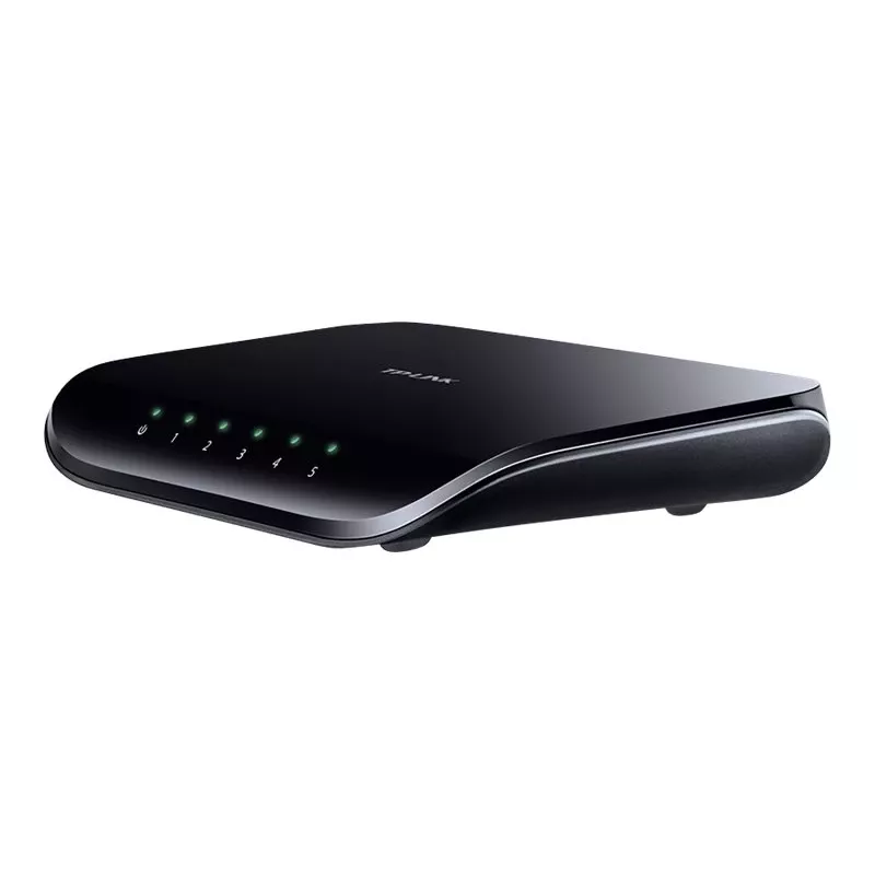 TP-LINK Switch Gigabit de sobremesa de 5 puertos - No gestionado - Gigabit Ethernet (10/100/1000) - Full Duplex