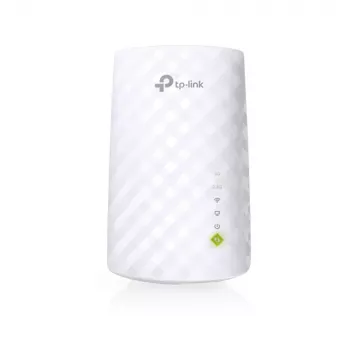 TP-Link AC750 Repetidor WiFi RE200 - Amplificador de señal de doble banda para enchufe, 1 puerto Ethernet, WPS, modo punto de acceso