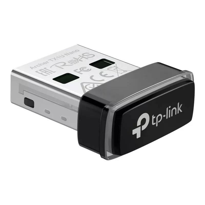 TP-Link Archer TX1U Nano AX300 adaptador USB Wi-Fi 6 con antenas internas, USB 2.0