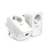 TP-Link AV1000 kit de inicio Powerline Gigabit con toma de paso (TL-PA7017PKIT)