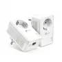 TP-Link AV1000 kit de inicio Powerline Gigabit con toma de paso (TL-PA7017PKIT)