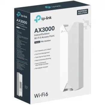 Punto de acceso Wi-Fi 6 exterior TP-Link Festa F65-Outdoor (EU) AX3000, doble banda, PoE+, IP67