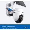 TP-LINK Tapo C615G KIT V1 Kit de cámara de seguridad con alimentación solar - Cámara de vigilancia PTZ para exterior, Resistente al polvo/a la intemperie, Color día y noche