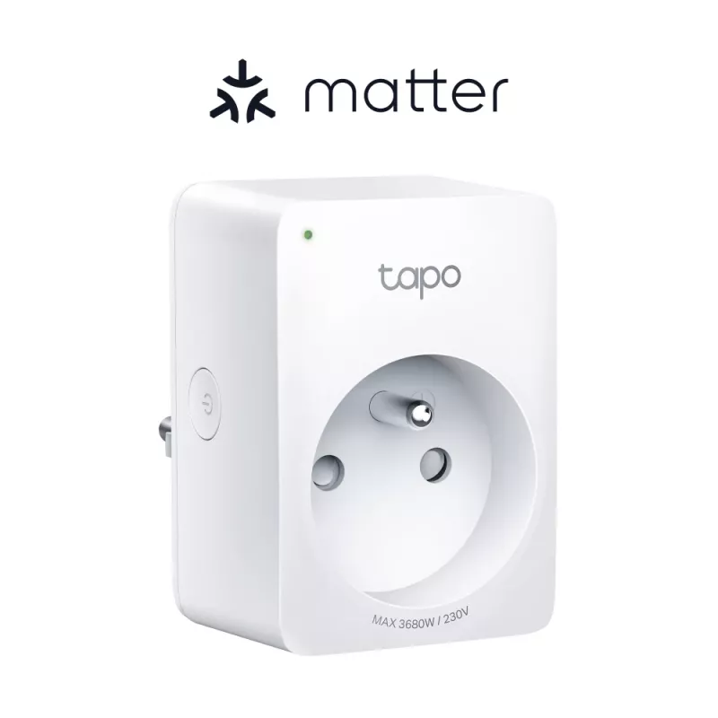 TP-Link Tapo P110M (pack de 2) - Enchufe inteligente Wi-Fi con monitorización de energía, 16A, 3680W, tipo F