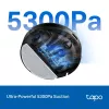 TP-Link Tapo RV20 Max Plus robot aspirador y fregasuelos con estación de vaciado, navegación LiDAR, 4200 Pa de succión, batería de 2600 mAh, Wi-Fi, Alexa y Google Assistant