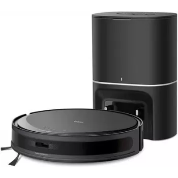 TP-Link Tapo RV20 Max Plus robot aspirador y fregasuelos con estación de vaciado, navegación LiDAR, 4200 Pa de succión, batería de 2600 mAh, Wi-Fi, Alexa y Google Assistant