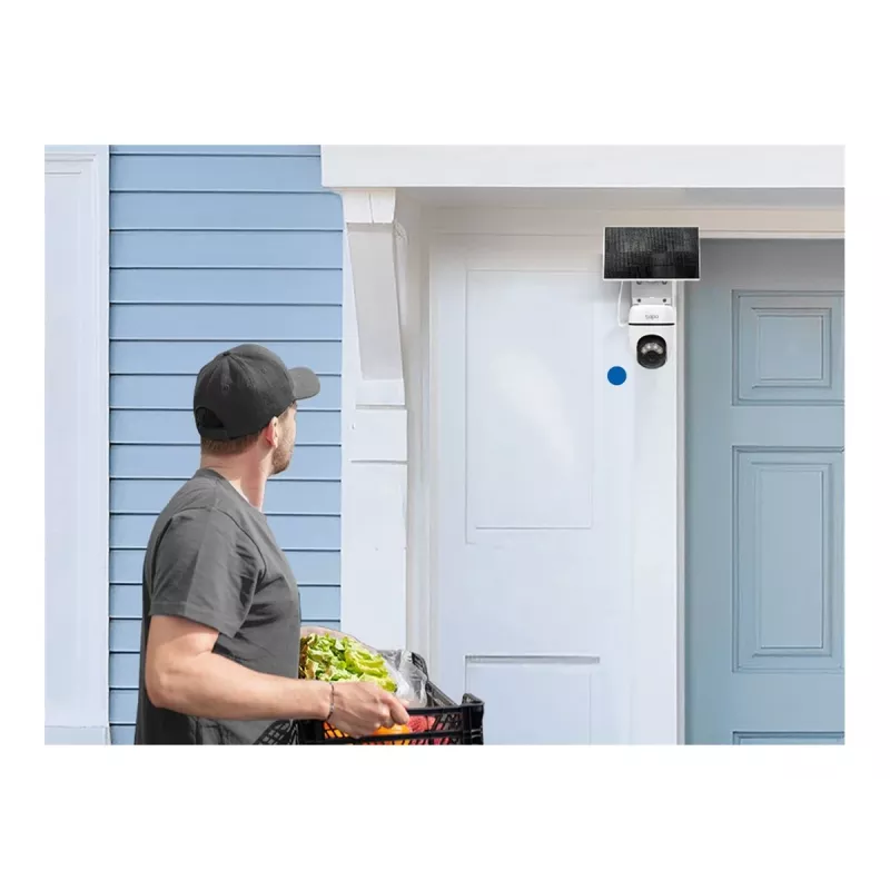 TP-Link Tapo TC90 KIT kit de cámara de seguridad de exterior con energía solar, orientable/inclinable, 2304 x 1296