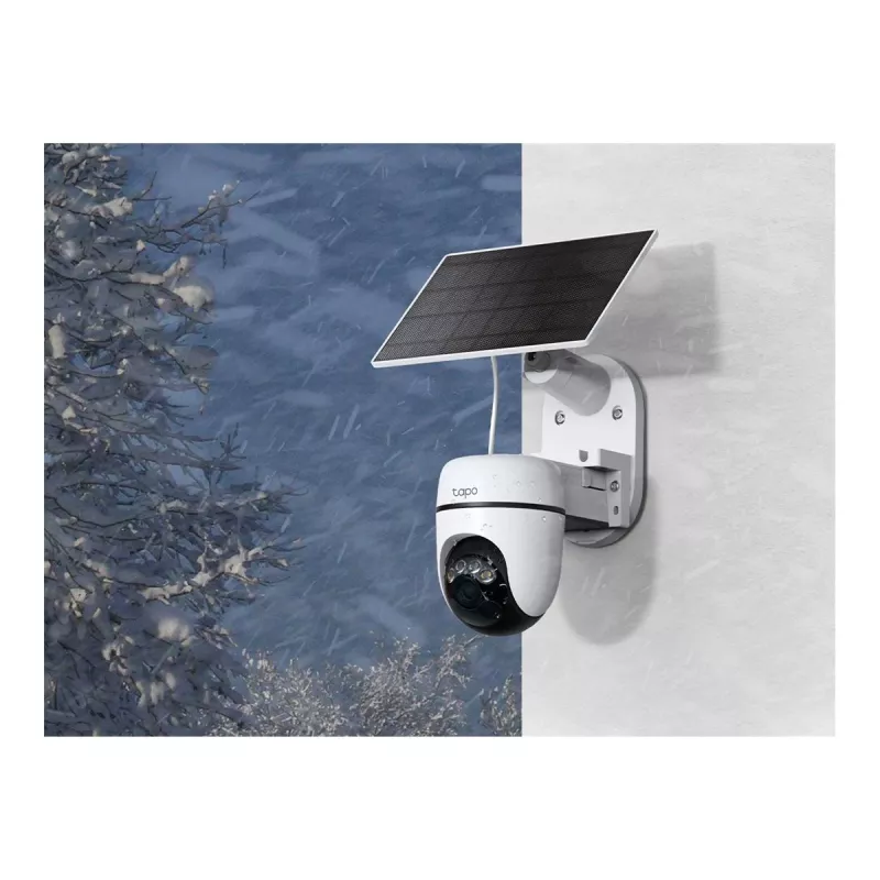 TP-Link Tapo TC90 KIT kit de cámara de seguridad de exterior con energía solar, orientable/inclinable, 2304 x 1296