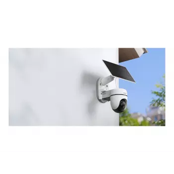 TP-Link Tapo TC90 KIT cámara de vigilancia con giro/inclinación alimentada por solar, 2K QHD, exterior, batería y solar, IP65, visión nocturna en color, inalámbrica, 1 cámara