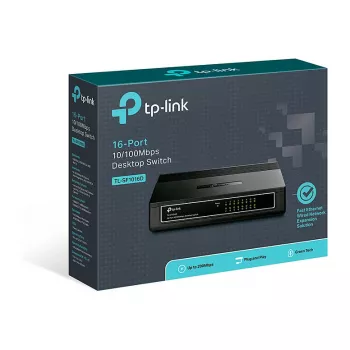 TP-Link TL-SF1016D Switch de sobremesa de 16 puertos 10/100 Fast Ethernet