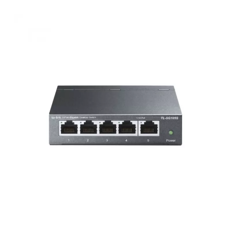 TP-Link TL-SG105S switch de escritorio Gigabit de 5 puertos, carcasa metálica, v5.0
