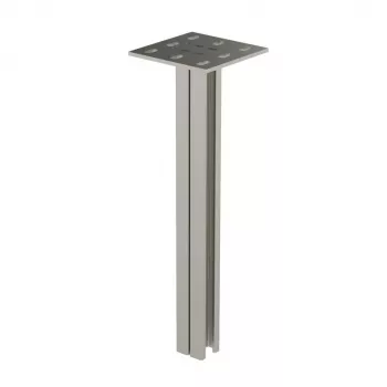 TP2-1000 HDG Soporte de techo - acero galvanizado en caliente, 1000 mm, soporte portacables pesado