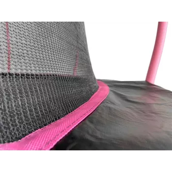 Trampolín LEAN Sport Max 14ft negro-rosa