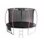 Trampolín LEAN Sport Max 14ft negro-rosa