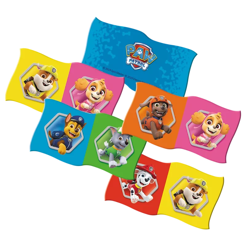 TREFL GRY Dominó Paw Patrol – juego educativo para niños