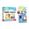 TREFL GRY Juego educativo colores y formas ABC para niños pequeños familia Treflik Trefl 02904