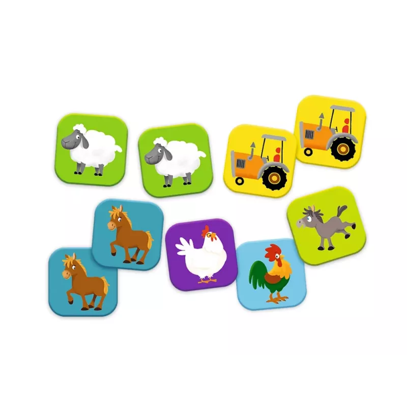 TREFL GRY Juego educativo granja ABC para niños pequeños familia Treflik Trefl 02909