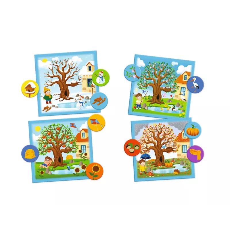 TREFL GRY Juego educativo estaciones ABC para niños pequeños familia Treflik Trefl 02906