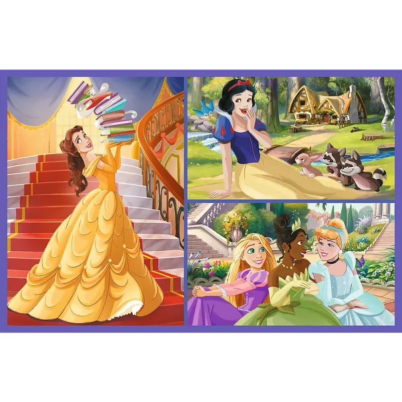 Puzzle 2x70 Fairytale Days Disney Princess 34440