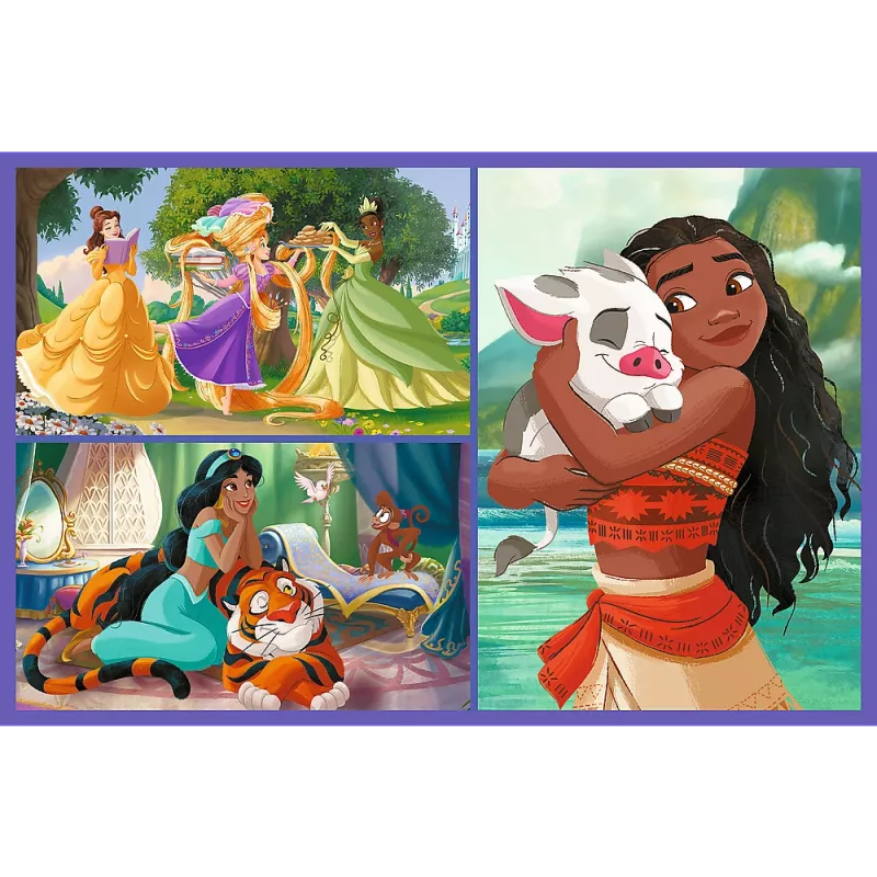 Puzzle 2x70 Fairytale Days Disney Princess 34440