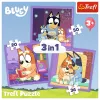 TREFL PUZZLE 3 en 1 - Meet Bluey