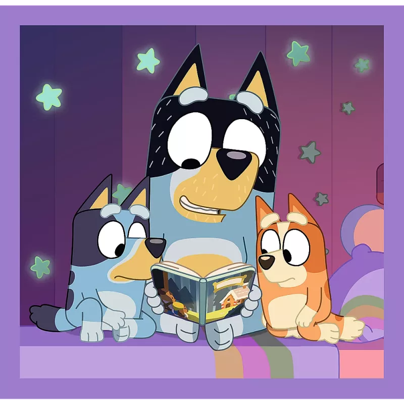 TREFL PUZZLE 3 en 1 - Meet Bluey