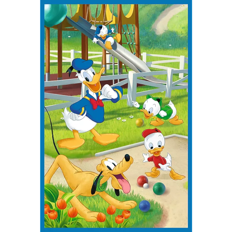 Puzzle Trefl - 3x80 - Mickey Mouse Team Trefl 34887