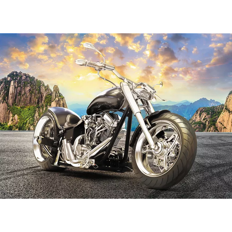 TREFL Puzzle 500 piezas Moto negra