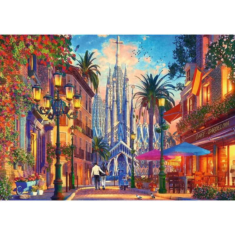 TREFL PUZZLE Puzzle - 1000 - Barcelona, España 10793