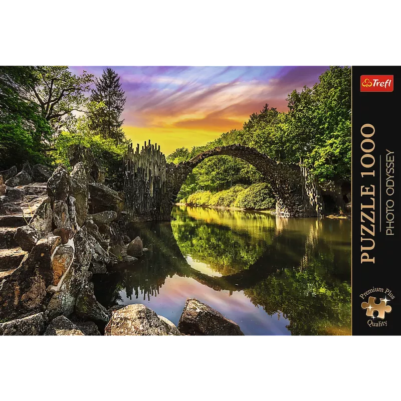 TREFL PUZZLE Puzzle – 1000 Premium Plus Puente Rakotz en Kromlau, Alemania Trefl 10811
