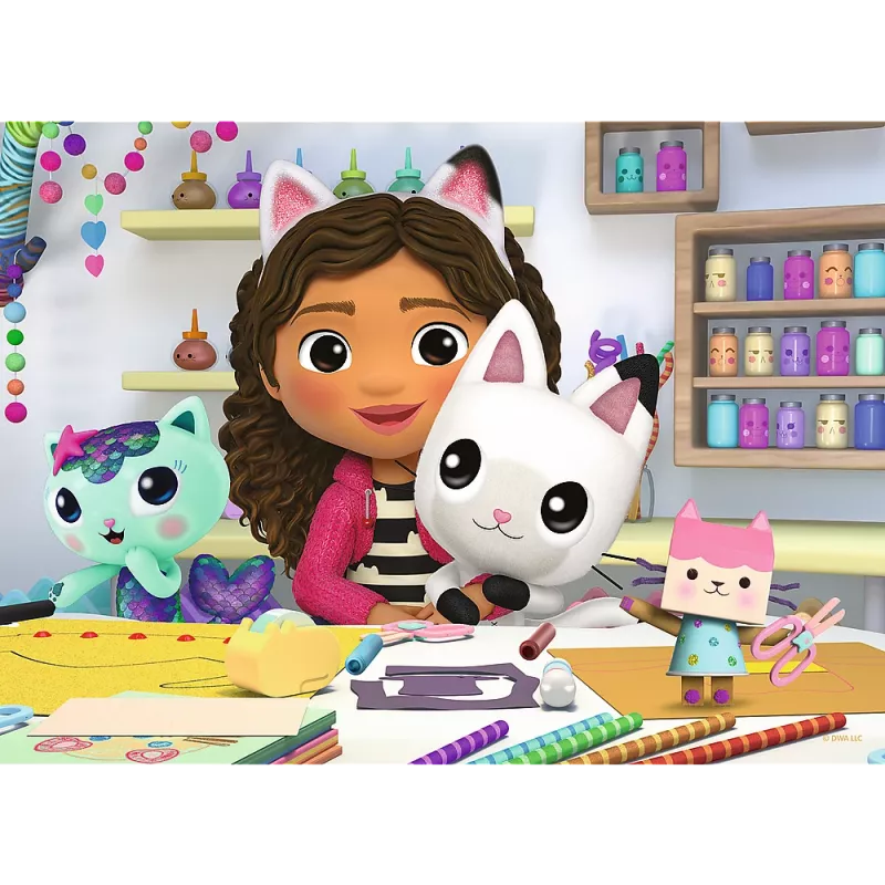 Puzzle TREFL 20 miniMaxi - Colorful Day with Gabby - Trefl 56041