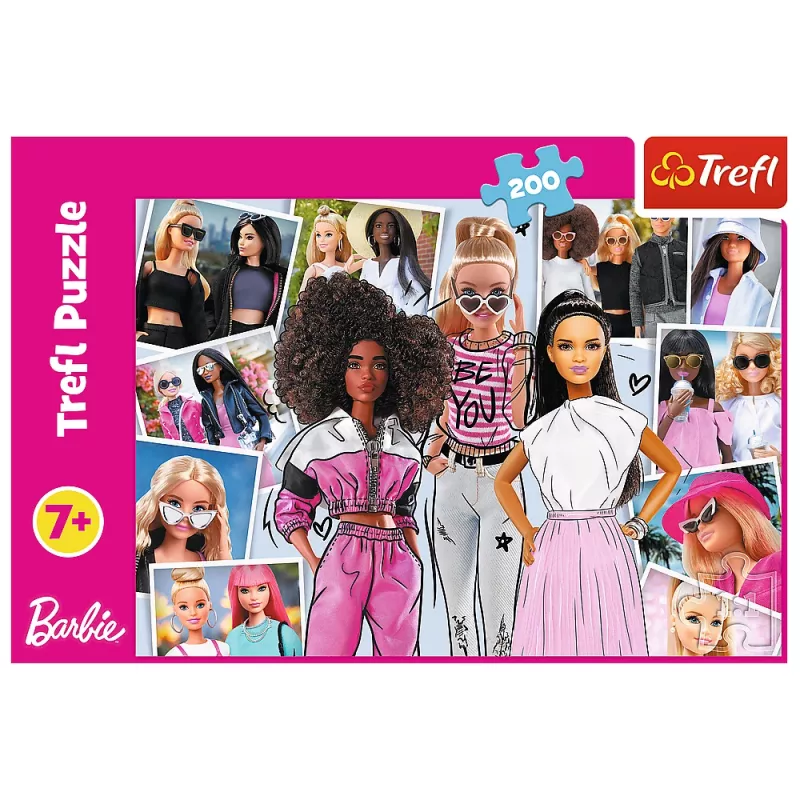 TREFL PUZZLE Puzzle - 200 - En el mundo de Barbie Trefl 13301