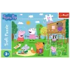 TREFL PUZZLE Puzzle - 24 Maxi - Diversión en el claro - Peppa Pig 14342